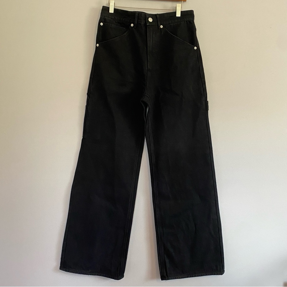 Joshua Mohamed Wide Washed Denim - 28